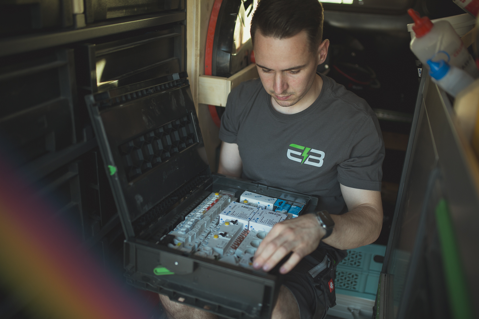 Headerfoto für Elektroinstallationen von Elektrotechnik Bock für Neubau, Sanierung und Gewerbe